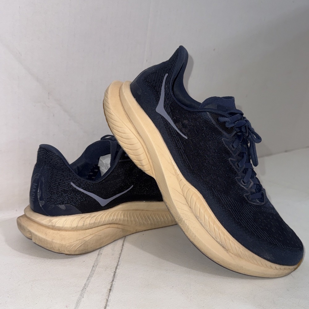Hoka ONE ONE MACH 6 Low LA Running Varsity Navy 1164032-VCK Men's Size10.5 D
